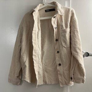 Curduroy over jacket/shacket.